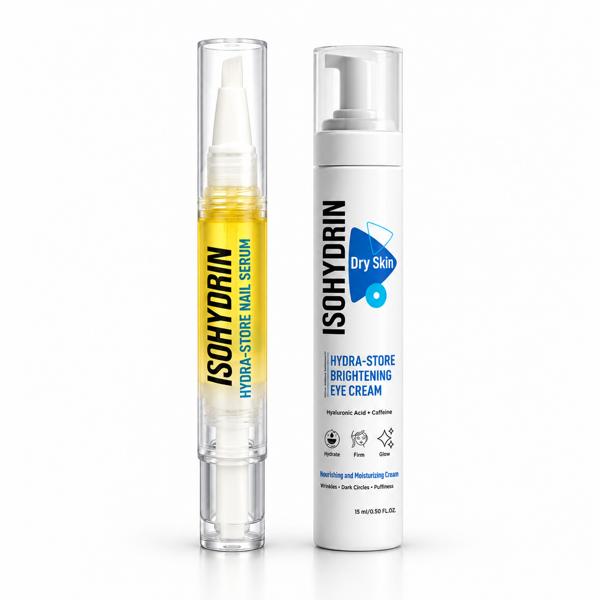Isohydrin hydra store nail serum + eye cream