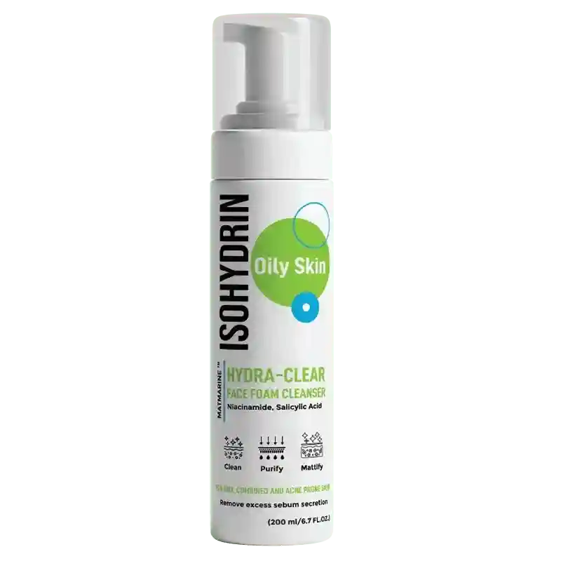 ISOHYDRIN HYDRA-CLEAR FOAM CLEANSER 200ML