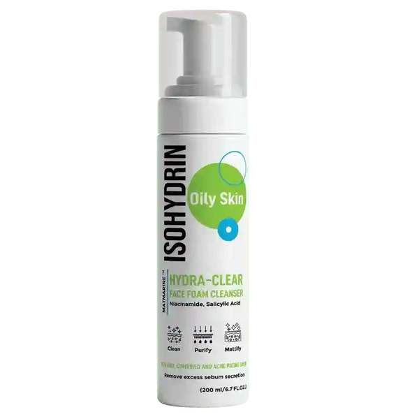 ISOHYDRIN HYDRA-CLEAR FOAM CLEANSER 200ML