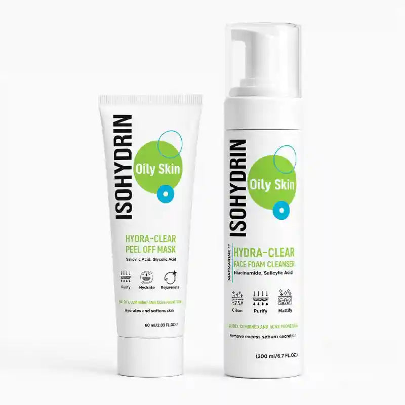 Hydra clear cleanser+ Peel off mask free